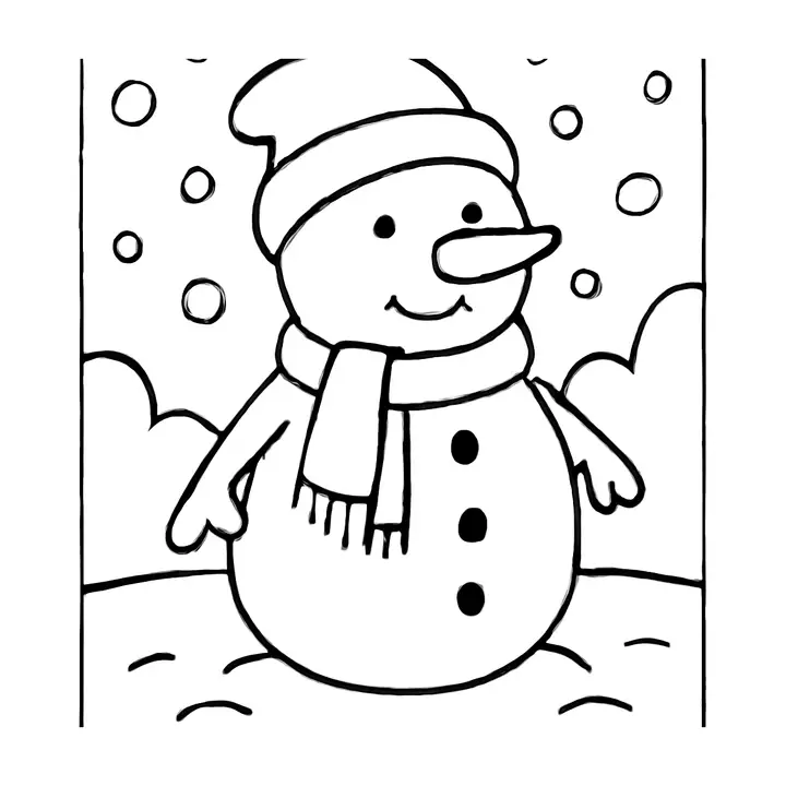 Coloriage Noël gratuit à imprimer