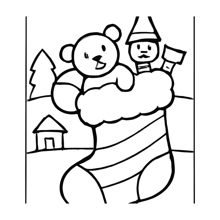 Coloriage Noël à imprimer