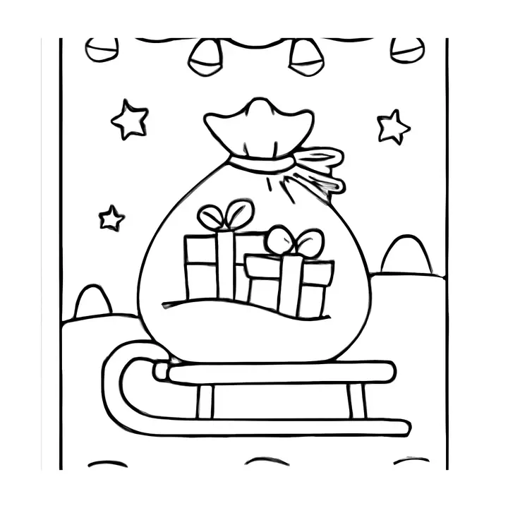 Coloriage Noël à imprimer