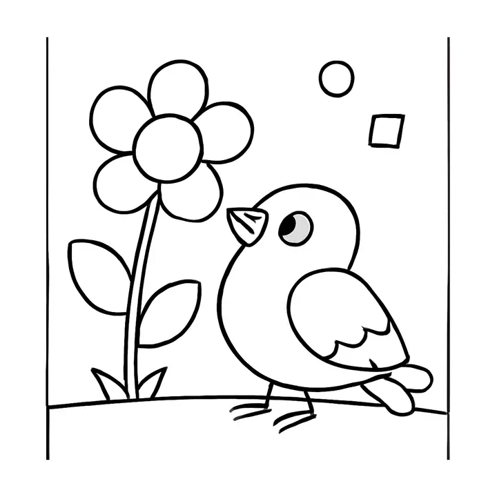 Coloriage d'animaux drôles à imprimer gratuitement