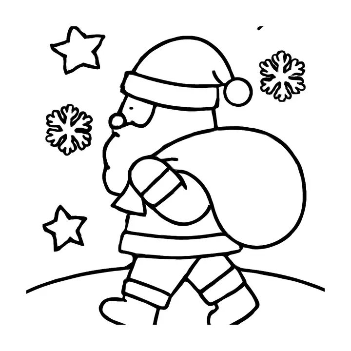 Coloriage Noël à imprimer