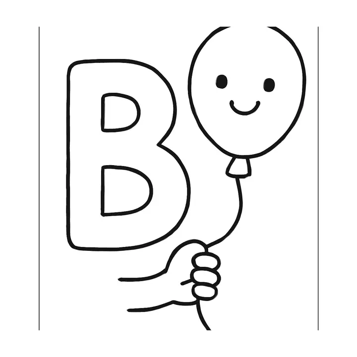 Coloriage alphabet gratuit pour petits artistes à imprimer