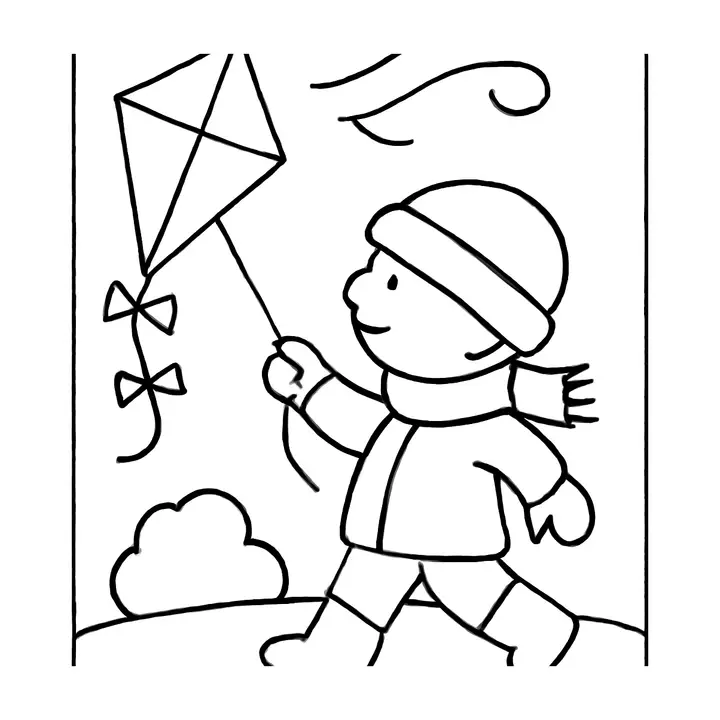 Coloriage Saisons à imprimer