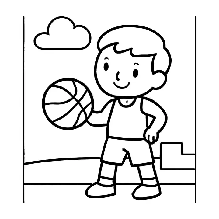 Coloriage Sports à imprimer