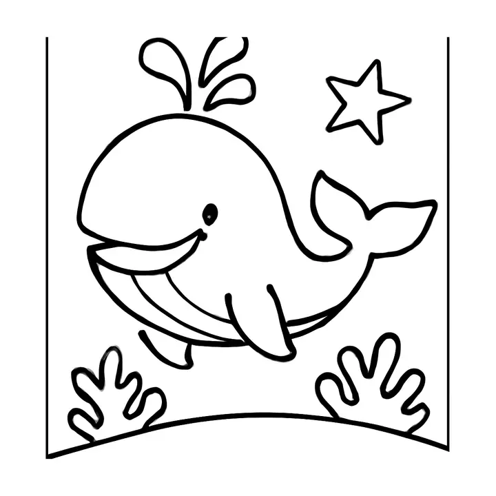 Coloriage Animaux marins à imprimer