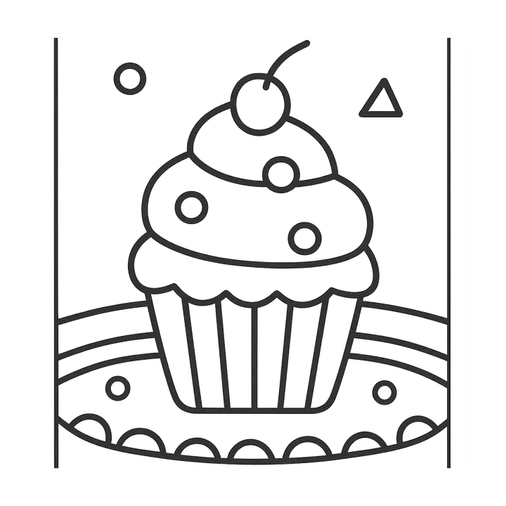 Coloriage Nourriture à imprimer