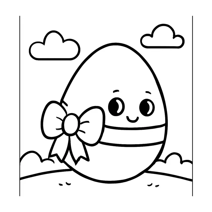 Coloriage Pâques à imprimer