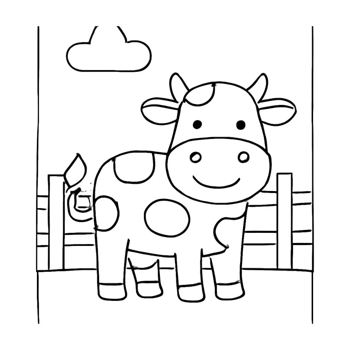 Coloriage Animaux de la ferme à imprimer