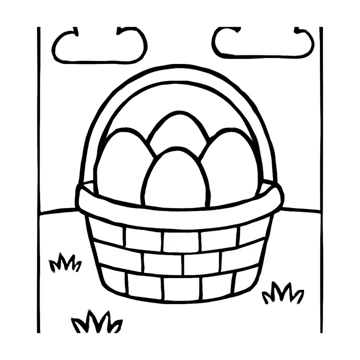 Coloriage Pâques à imprimer