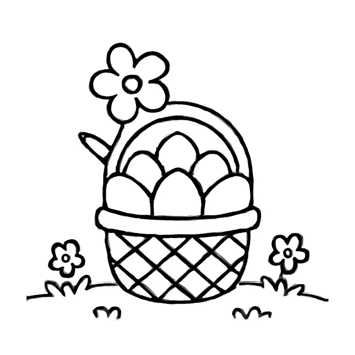 Coloriage Pâques à imprimer