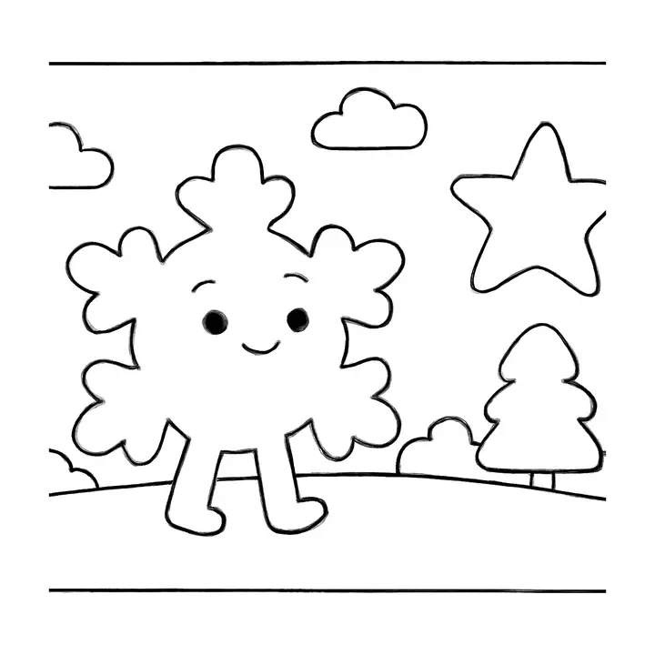 Coloriage Saisons à imprimer