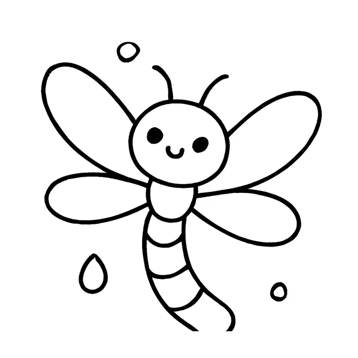 Coloriage Insectes à imprimer