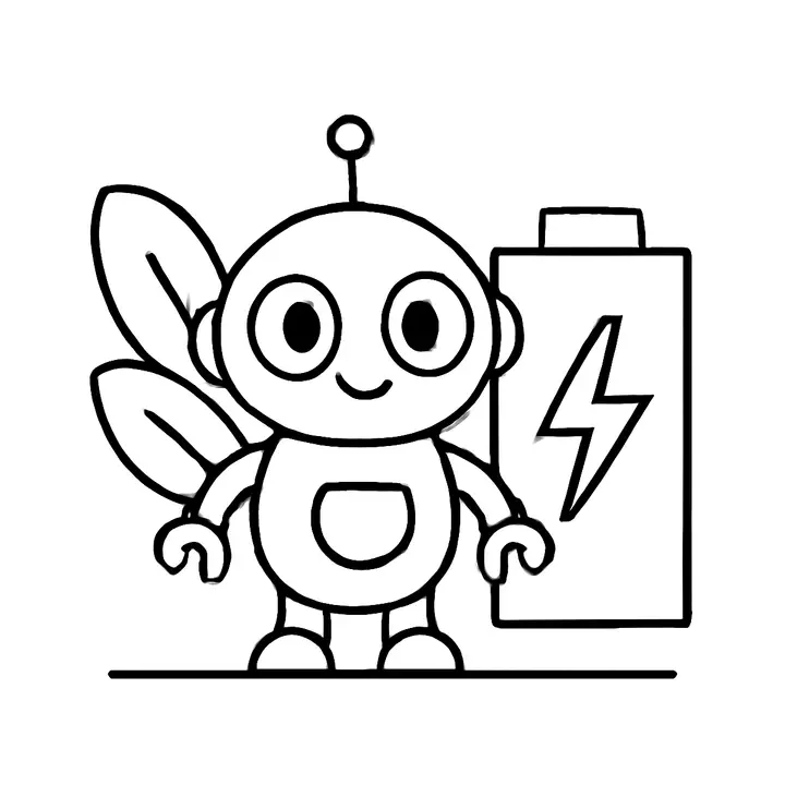 Coloriage Robots à imprimer